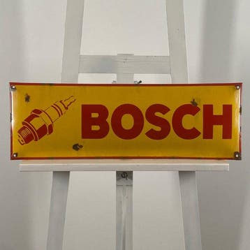 BOSCH - Emaille bord - 60x20 cm - Gemaakt van een dikke