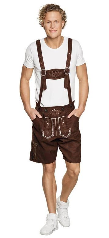 Lederhose Jan kort populair, Kleding | Heren, Ophalen of Verzenden, Nieuw