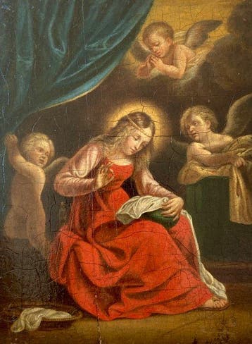 Guido Reni (XIX), Naar - La Vergine Cucitrice (The Virgin