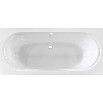 Duo ligbad wit aanbieding 180x80x45 cm, Verzenden, Nieuw