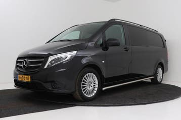 Zakelijke Lease |  Mercedes-Benz Vito 116 CDI Extra Lang DC, Automaat, Gebruikt, Euro 6, Zwart