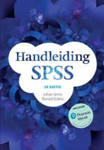 Handleiding SPSS, 9789043034135, Verzenden, Zo goed als nieuw, HBO