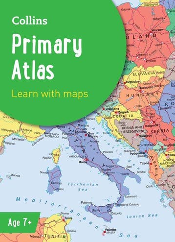 Collins School Atlases- Collins Primary Atlas - Collins Maps, Verzenden, Gelezen, Collins Maps