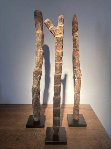 Miniatuur Dogon-ladders voor een binu-schrijn - Dogon - Mali, Antiek en Kunst