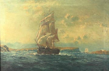 Edythe de Chair (XX) - HMS Sirius, Capt. Arthur Phillip RN,, Antiek en Kunst