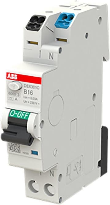 Abb Dsx301C B16 A30 Rcbo Aardlekautomaat - 2Csr255165R1165, Doe-het-zelf en Verbouw, Elektra en Kabels, Verzenden, Nieuw, Overige typen
