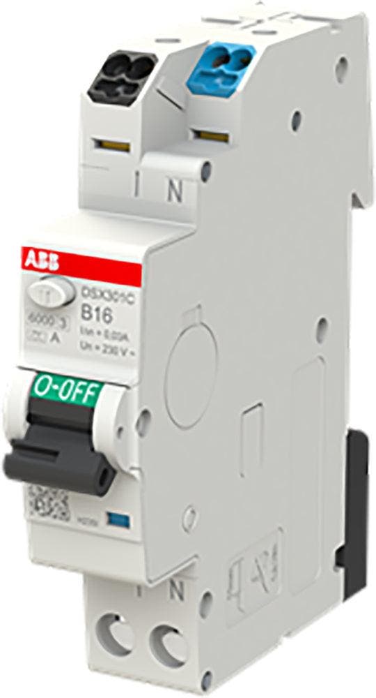 Abb Dsx301C B16 A30 Rcbo Aardlekautomaat - 2Csr255165R1165, Doe-het-zelf en Verbouw, Elektra en Kabels, Overige typen, Nieuw, Verzenden