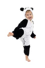 Onesie Reuzenpanda Pakje 110-116 Pandapak Kostuum Zwart Wit, Ophalen of Verzenden, Nieuw, 110 t/m 116