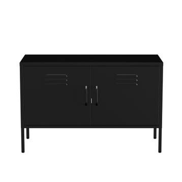 TV Meubel | TV Kast | 100x40x65cm | Metaal | Zwart, Huis en Inrichting, Kasten | Televisiemeubels, Verzenden, Nieuw