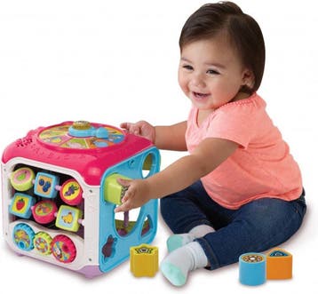 VTech Baby Activiteiten Kubus - Educatief Babyspeelgoed -, Ophalen of Verzenden, Zo goed als nieuw
