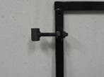 Stalen Poortframe Verstelbaar Vuurverzinkt 130 x 155 cm, Nieuw