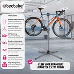 2dekans | tectake - Fietsmontagestandaard montagestandaard, Ophalen of Verzenden, Zo goed als nieuw, Tectake
