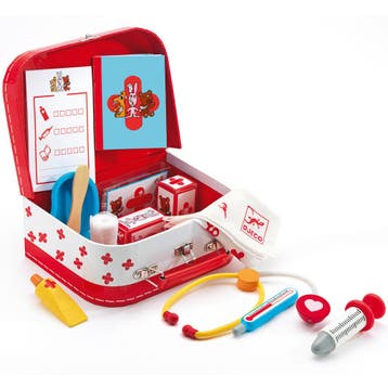 Djeco dokterkoffer Bobodoudou - FSC van €29,99 voor €26,99, Ophalen of Verzenden, Nieuw