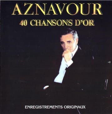 Aznavour - 40 Chansons Dor, Ophalen of Verzenden, Gebruikt