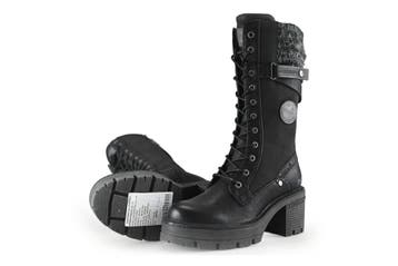 Mustang Snowboots in maat 37 Zwart, Kleding | Dames, Schoenen, Verzenden, Zwart, Snowboots, Zo goed als nieuw