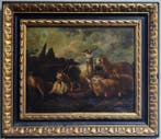 Philipp Peter Roos (1657-1706), Naar - Troupeau sous un ciel