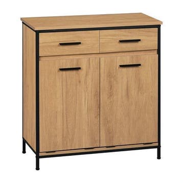 Wasmand Kast 4 Vakken – Wassorteerder met 2 Waszakken, Huis en Inrichting, Verzenden, 100 tot 150 cm, Nieuw, 50 tot 100 cm
