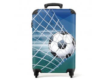 Veiling - Koffer handbagage voetbal goal, Nieuw