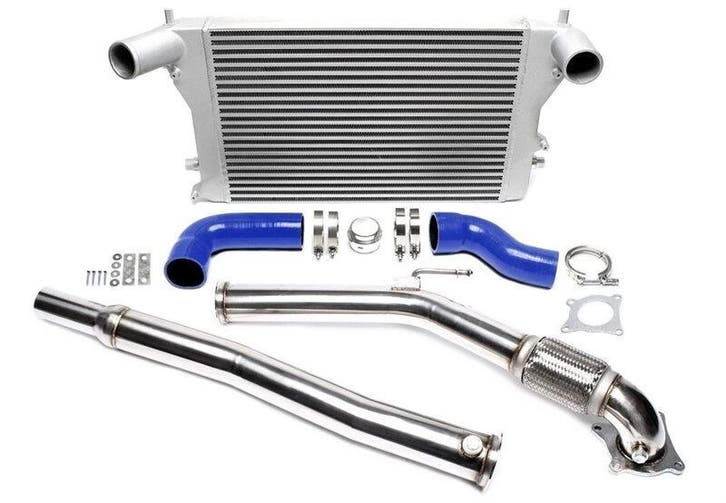 Intercooler Met Downpipe Kit VW Golf 6 GTI 155kW RL392, Auto-onderdelen, Motor en Toebehoren, Nieuw, Audi, Seat, Volkswagen, Skoda