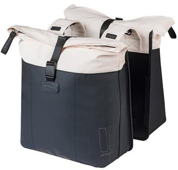 Basil Vive - Dubbele fietstas - 28-35 liter - Waterdicht -, Verzenden, Nieuw