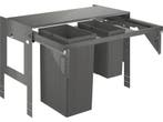 GROHE Inbouw prullenbak - 2 afvalbakken (1x29L en 1x11L) -, Huis en Inrichting, Woonaccessoires | Prullenbakken, Verzenden, Nieuw