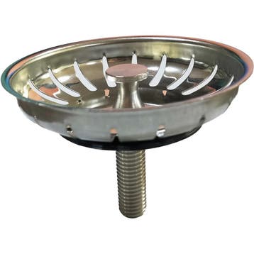 Riko Afvoerzeef Compleet - 83mm - RVS, Ophalen of Verzenden, Nieuw
