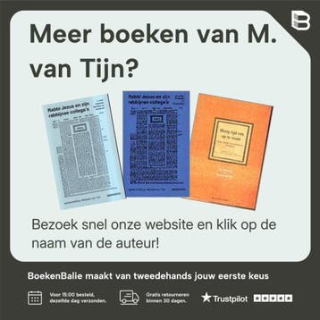RABBI JEZUS/RABBIJNSE COLLEGAS - D 9789052631585, Verzenden, Gelezen, M. van Tijn