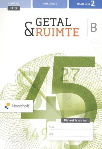 Getal amp Ruimte Wiskunde B Havo deel 2 Leerbo 9789001894269, Boeken, Verzenden, Zo goed als nieuw