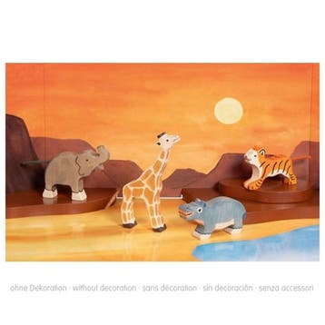 Holztiger houten wilde dieren set - van €49,99 voor €39,90, Ophalen of Verzenden, Nieuw