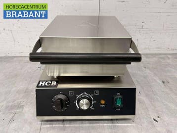 HCB RVS Poffertjesgrill Poffertjesplaat 9 dops 230V Horeca, Ophalen of Verzenden, Nieuw in verpakking