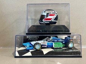 Minichamps 1:43 - Modelauto (2) - Lot of 2 x Gerhard Burger:, Nieuw
