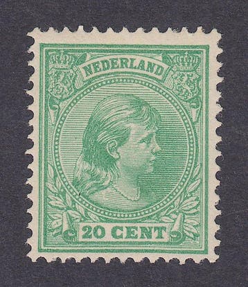 Nederland 1891 - Koningin Wilhelmina - NVPH 40, Gestempeld