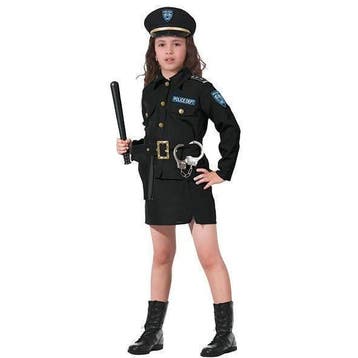 Politie kostuum meisje, Ophalen of Verzenden, Nieuw