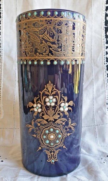 Boch Frères - Vaas - Glas, Antiek en Kunst