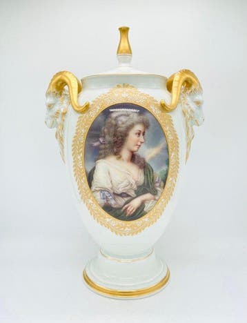 Rosenthal - Beck - dekselvaas - Porselein - Grote, Antiek en Kunst