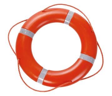 Besto-Buoy Reddingsboei Oranje Reflectie Solas-keur-Afm: 750, Watersport en Boten, Accessoires en Onderhoud, Ophalen of Verzenden