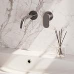 Brauer Brushed Edition Inbouw Wastafelmengkraan met Gebogen, Ophalen of Verzenden, Nieuw
