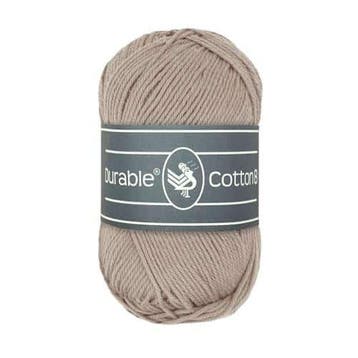 Durable Cotton 8 - 340 Taupe, Hobby en Vrije tijd, Verzenden, Nieuw