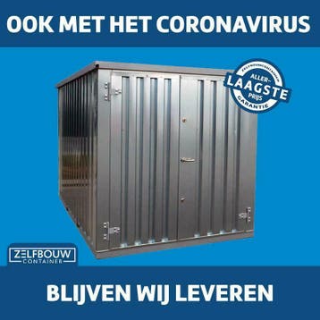 Tuinhuis  | te koop | Opslag container | 8ft | op voorraad, Nieuw, Metaal