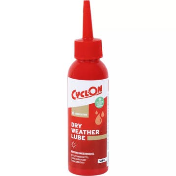 CyclOn Kettingsmeermiddel voor droog weer - 125 ml - Lage..., Ophalen of Verzenden, Nieuw, Derailleur of Ketting