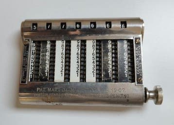 The Automatic Adding Machine Company, New York - Golden Gem