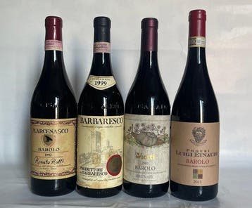 1992 Renato Ratti Marcenasco, 2003 Vietti Brunate, 2015, Nieuw