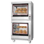 GGM Gastro | Elektrische kippengrill roterend - 20kW - 14 |, Verzenden, Nieuw in verpakking, Fornuis, Frituur en Grillen