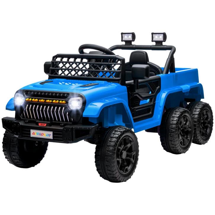 TRUUSK Kinder Elektrische Auto - 12 V Terreinwagen Met Afsta, Kinderen en Baby's, Kinderkleding | Kinder-zwemkleding, Nieuw, Verzenden