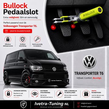 Pedaalslot VW Transporter T6 | Pedaalklem VW T6, Ophalen of Verzenden, Nieuw