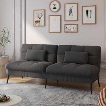 Slaapbank 2 persoons - Logeerbed - Bedbank - 174x51x72 cm -, Verzenden, Zo goed als nieuw