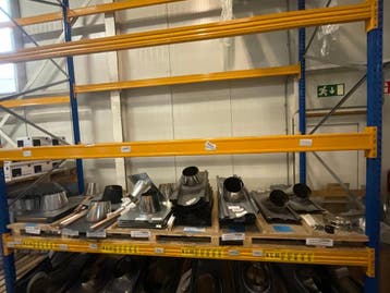 Online veiling: HLX-DW, dakplaten en dakdoorvoeren DW-125, Doe-het-zelf en Verbouw, Platen en Panelen, Nieuw