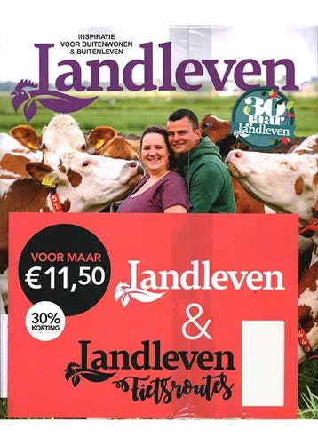 Pakket Landleven + Landleven Fietsroutes - 05 2025, Boeken, Verzenden, Nieuw, Sport en Vrije tijd