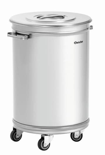 Bartscher Afvalemmer met wielen | 56 liter, Verzenden, Nieuw in verpakking