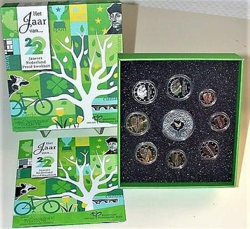 3,88 Euro,munten set 1 Cent-2 Euro 2022 Nederland Willem..., Verzenden